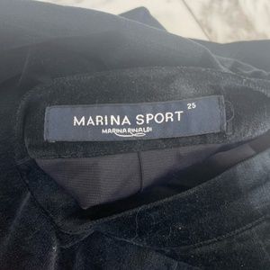 Marina Rinaldi Velvet Pencil Skirt in plus size 25